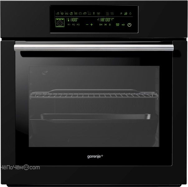 Духовой шкаф gorenje bosb6737e06x нержавеющая сталь черный